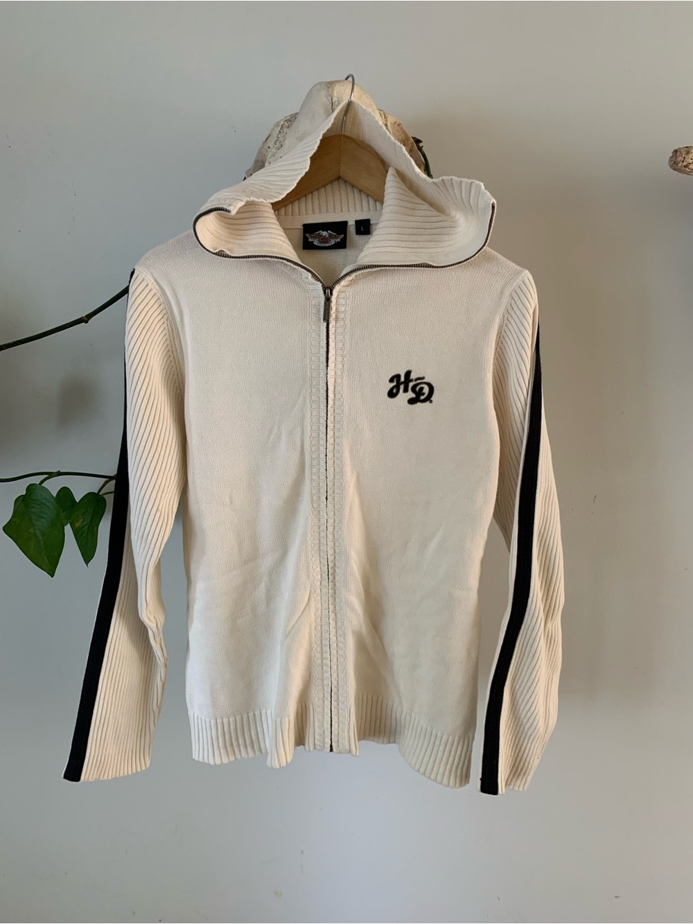 Vintage Harley Davidson Woman’s Zip Sweater